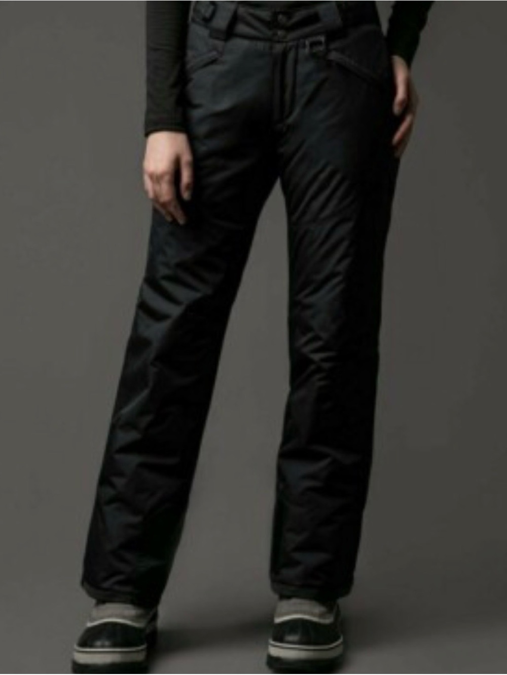 Tesla Gear Woman’s RipStop Snow Pants, Black, Size XL
